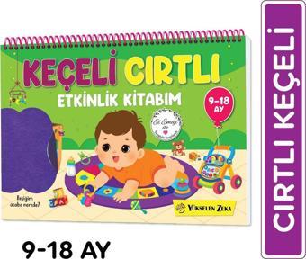Yükselen Zeka 9-18 Ay Ilk Cırt Cırtlı - Keçeli Etkinlik Kitabım
