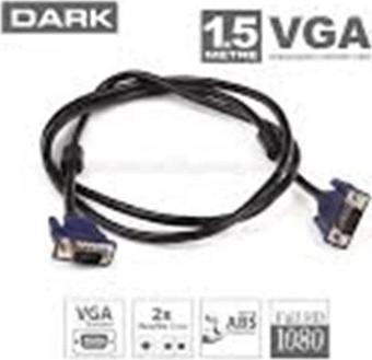 Dark DK CB VGA1501.5mt VGA Kablosu (Erkek-Erkek)