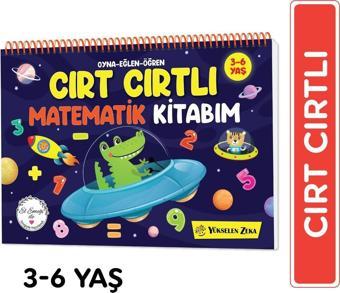 Yükselen Zeka Yayınları 3-6 Yaş Cırt Cırtlı Matematik Kitabım