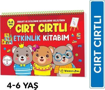 Yükselen Zeka Yayınları 4-6 Yaş Cırt Cırtlı Etkinlik Kitabım