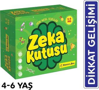 Yükselen Zeka Yayınları 4-6 Yaş Zeka Kutusu - Konuşmayı Ve Dikkati Geliştiren Oyuncak