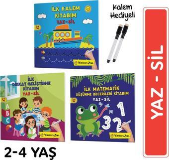 Yükselen Zeka Yayınları Mucit Karınca Yaz Sil Serisi - 1