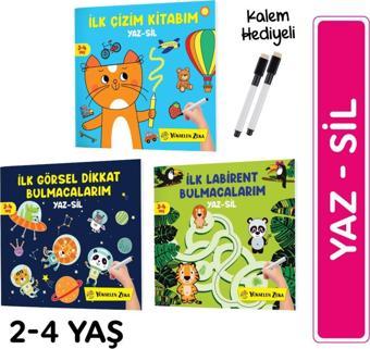 Yükselen Zeka Yayınları Mucit Karınca Yaz Sil Serisi - 2