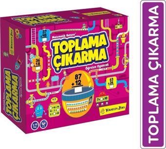 Yükselen Zeka Yayınları Yükselen Zeka Toplama Ve Çıkarma Kutusu - Toplama Çıkarma Öğrenme Kartları
