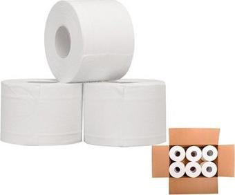 Fensi İçten Çekmeli Mini Tuvalet Kağıdı Çift Katlı 4 Kg. 12 Rulo