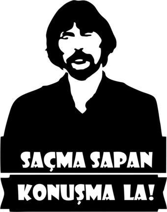 Behsat Ç Sticker Saçma Sapan Konuşma La Sticker Laptop Sticker