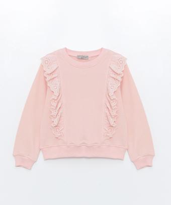 Kız Çocuk Fistolu Sweatshirt