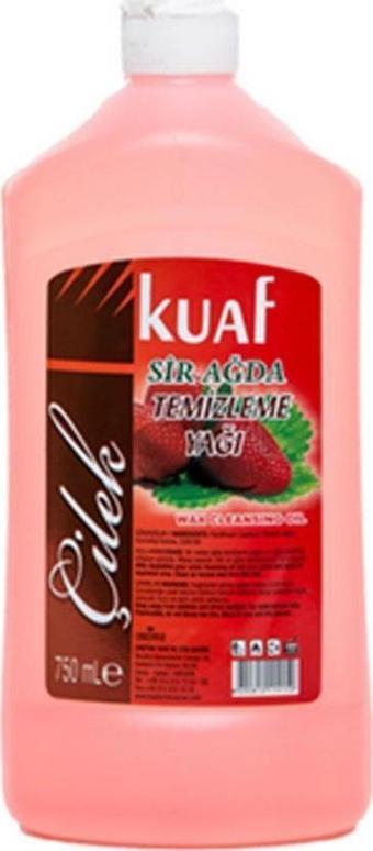 Kuaf Ağda Temizleme Yağı 750ml - Çilek