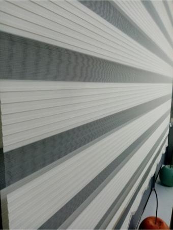 İpeks Dar Pliseli, Ekru Renk, Pileli, A Kalite, Zebra Perde