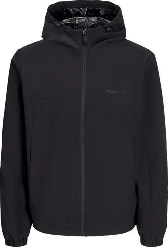Jack&Jones Erkek Jorvesterbro Kapüşonlu Suya Dayanıklı Mevsimlik Mont Ceket 12272898 Siyah