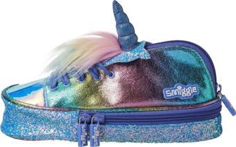 Smiggle - Ayakkabı Mor Unicorn Boynuzlu Kalem Kutusu