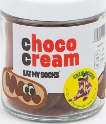 Eat My Socks - Yetişkin Çikolatalı Krema Çorap