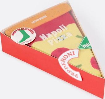 Eat My Socks - Yetişkin Napoli Pizza Çorap