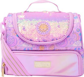 Smiggle - Cosmos Askılı Büyük İkili Beslenme Çantası