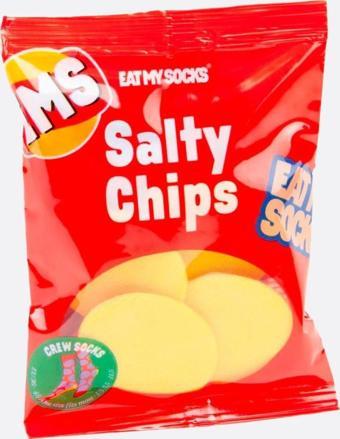 Eat My Socks - Yetişkin Tuzlu Cipsler Çorap