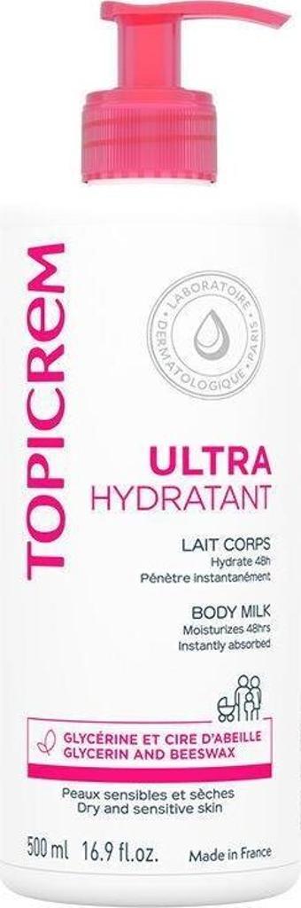 Topicrem Ultra Nemlendirici Vücut Sütü 500 ml