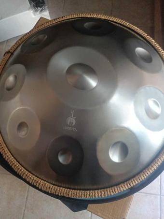 Lucetta Profesyonel Silver İthal Handpan Hangdrum Ful Set