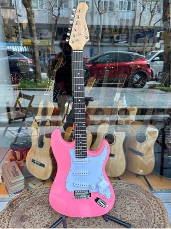Vangoa Pembe  Elektro Gitar Vagon