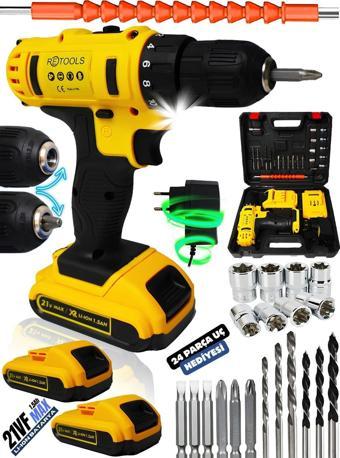 Retools Darbeli Takımlı Vidalama Sarı
