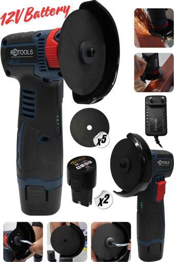 Retools Kolay Taşınabilirlik!  12V Mini Şarjlı Spiral Makinesi İle Pratik Çözümler!