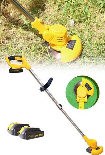 Retools Şarjlı Tırpan Sarı