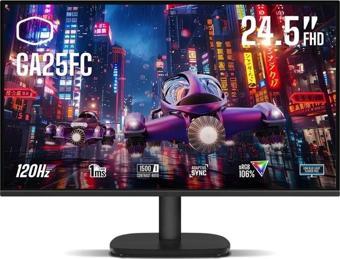 Cooler Master 24.5" GA25FC 1ms 120Hz Adaptive Sync IPS FHD Gaming Monitör