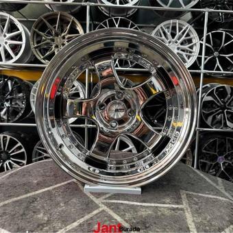 Krom 17" (İnç) 4X100 Ssr Jant Clio Civic Uyumlu Jant Modeli Renault Honda (4 Adet)