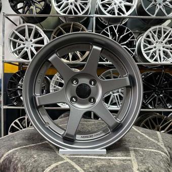 Arceo 16" (İnç) 4X100 Volk T37 Clio Civic Getz Uyumlu Jant Modeli - (4 Adet)Gunmetal