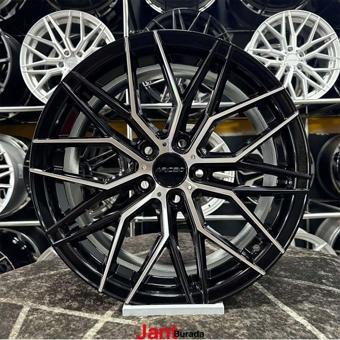 Arceo 19" (İnç) 5X108 Valencia Focus Mondeo Tiggo Ve Omoda Uyumlu Siyah Elmas Kesim Jant Modeli Ford