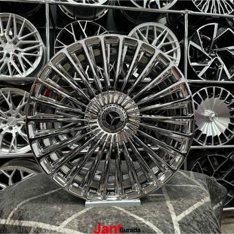 Arceo 19" (İnç) 5X112 Maybach Krom Jant Modeli Mercedes (4 Adet)