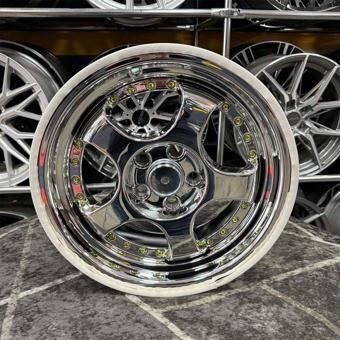 Kormetal 15 İnç 5X100 Ssr Krom Jant Modeli (4 Adet) Uyumlu