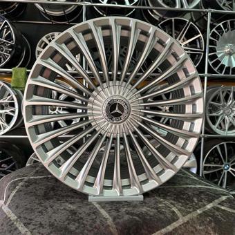 Kormetal 20" (İnç) 5X112 Mercedes Maybach Silver Jant Modeli Mercedes Uyumlu (4 Adet)