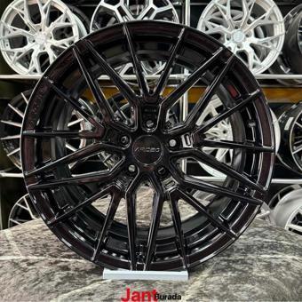 Arceo 18" (İnç) 5X112 Sevilla Black Leon Golf Jetta Octavia Uyumlu Jant Modeli Volkswagen 4 Adet