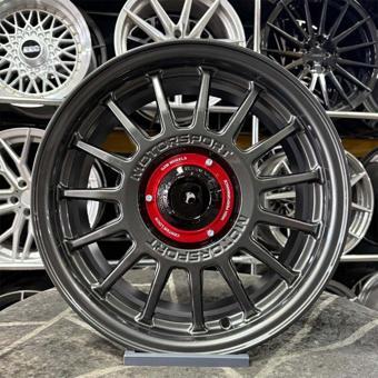 Kormetal 16 Inç 5X114.3 Motorsport Gun Metal Jant Modeli (4 Adet)