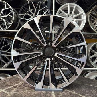 Kormetal 17" (İnç) 5X114.3 Toyota Corolla Uyumlu Siyah Elmas Kesim Jant Modeli (4 Adet)