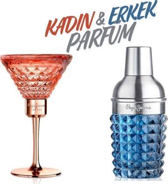 Pepe Jeans Life is Now for Her EDP 80 ml Kadın+Life is Now for Him EDT 100 ml Erkek Parfüm Seti