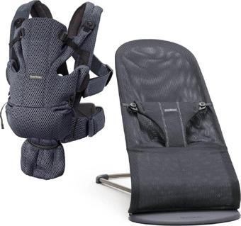 Babybjörn Balance Bliss Ana Kucağı Mesh & Kanguru Move 3D Mesh / Anthracite
