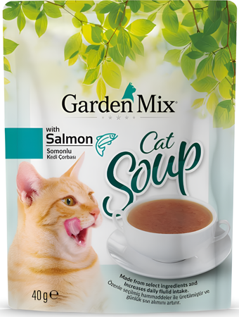 Garden Mix Somonlu Kedi Çorbası 40 gr