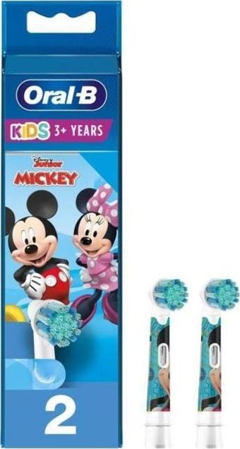 Oral-B Kids Extra Yumuşak Mickey Yedek Başlık 2'li