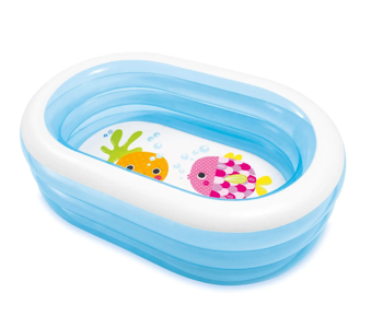 İntex Şeffaf Oval Havuz 163X107X46 cm IH57482