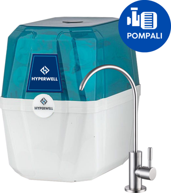 Hyperwell Turkuaz 10 Aşamalı Pompalı Su Arıtma Cihazı