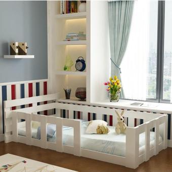Mobilya Gezegeni Montessori Karyola - U11- Beyaz-90X190Cm Yatak Uyumlu