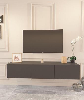 Mobilya Gezegeni Favori Tv Ünitesi 180 Cm Antrasit