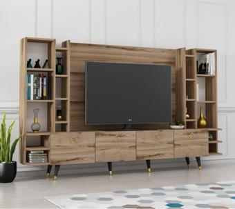 Mobilya Gezegeni Çırağan Renk Pastel Tv Ünitesi 220 Cm X2125