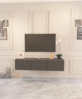 Mobilya Gezegeni Vino Tv Ünitesi 130 Cm Antrasit