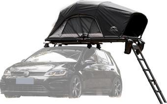 Wild Land Lite Cruiser 120 XL Katlanır Küçük Araç Uyumlu Araç Üstü Çadır Sedan ve 1-2 Kişilik