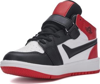 Günlük Unisex Sneaker Bağcıklı Hafif Yumuşak Kaymaz Taban Bilekli Basketbol Ayakkabı 8070