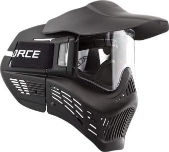 V-FORCE ARMOR TERMAL SIYAH PAINTBALL MASKESI