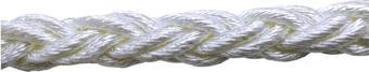 Dolphin Rope Polyester Halat 8 Kollu 22 Mm Beyaz