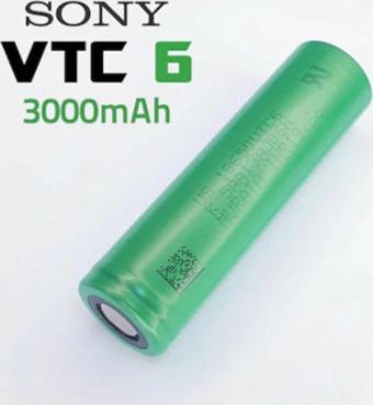 Sony -murata Us 18650 Vtc6 - 3.7v 3000 Mah Li-ion Şarjlı Pil - 20a Başsız 1 Adet